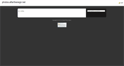 Desktop Screenshot of photos.afterthereign.net